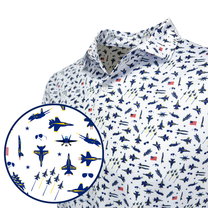 USN Blue Angels Polo