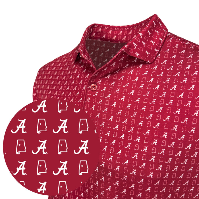 UA Rammer Jammer Crimson Polo