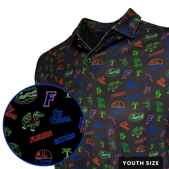 UF Youth Neon Nightlife Polo