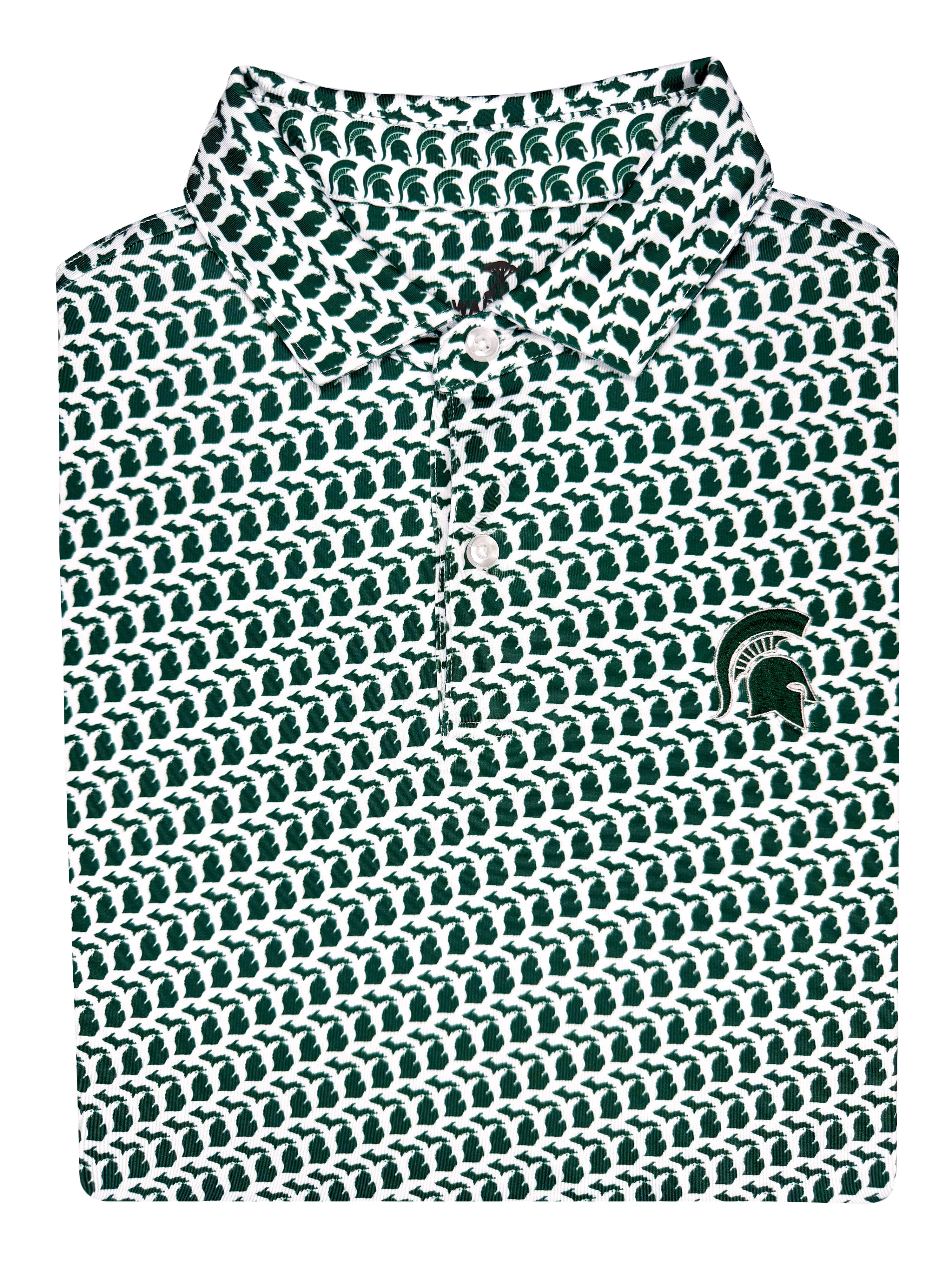 MSU Spartan State Pride Polo