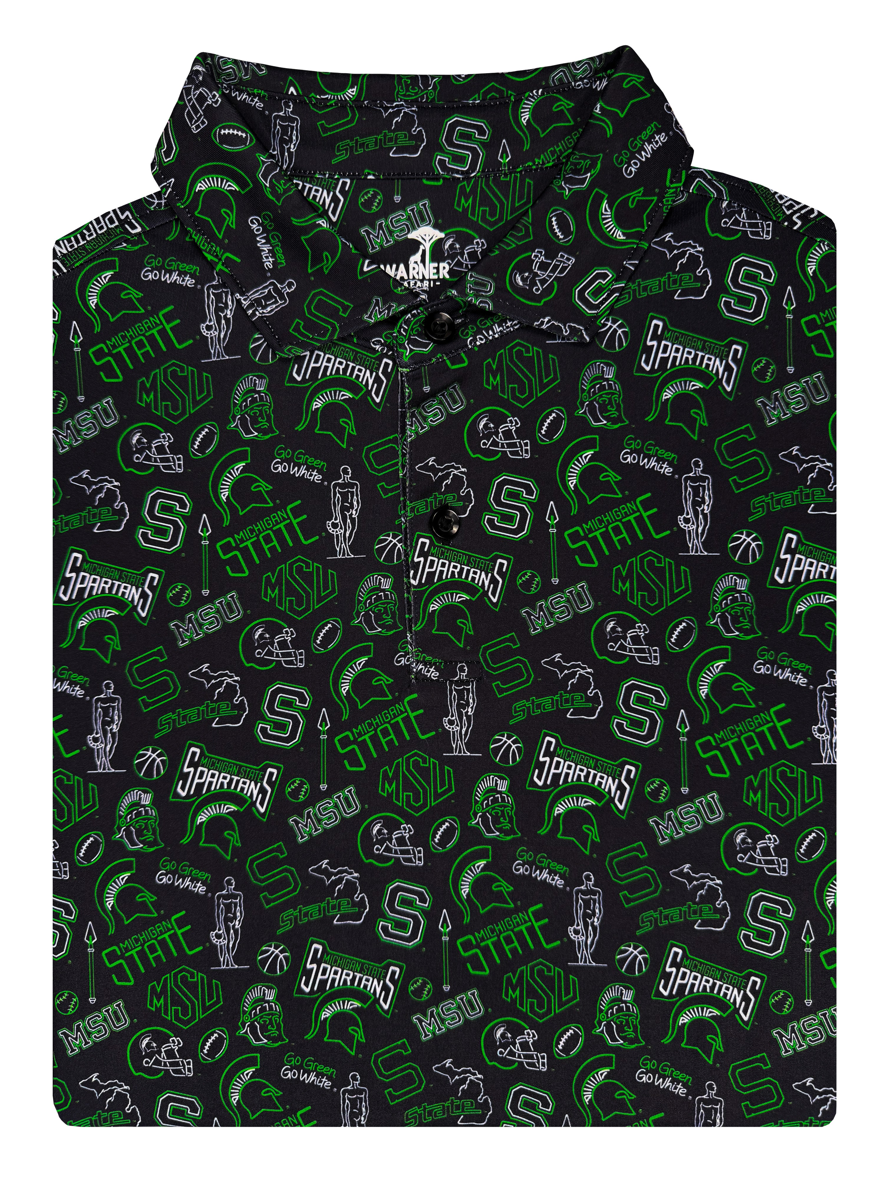 MSU Neon Nightlife Polo