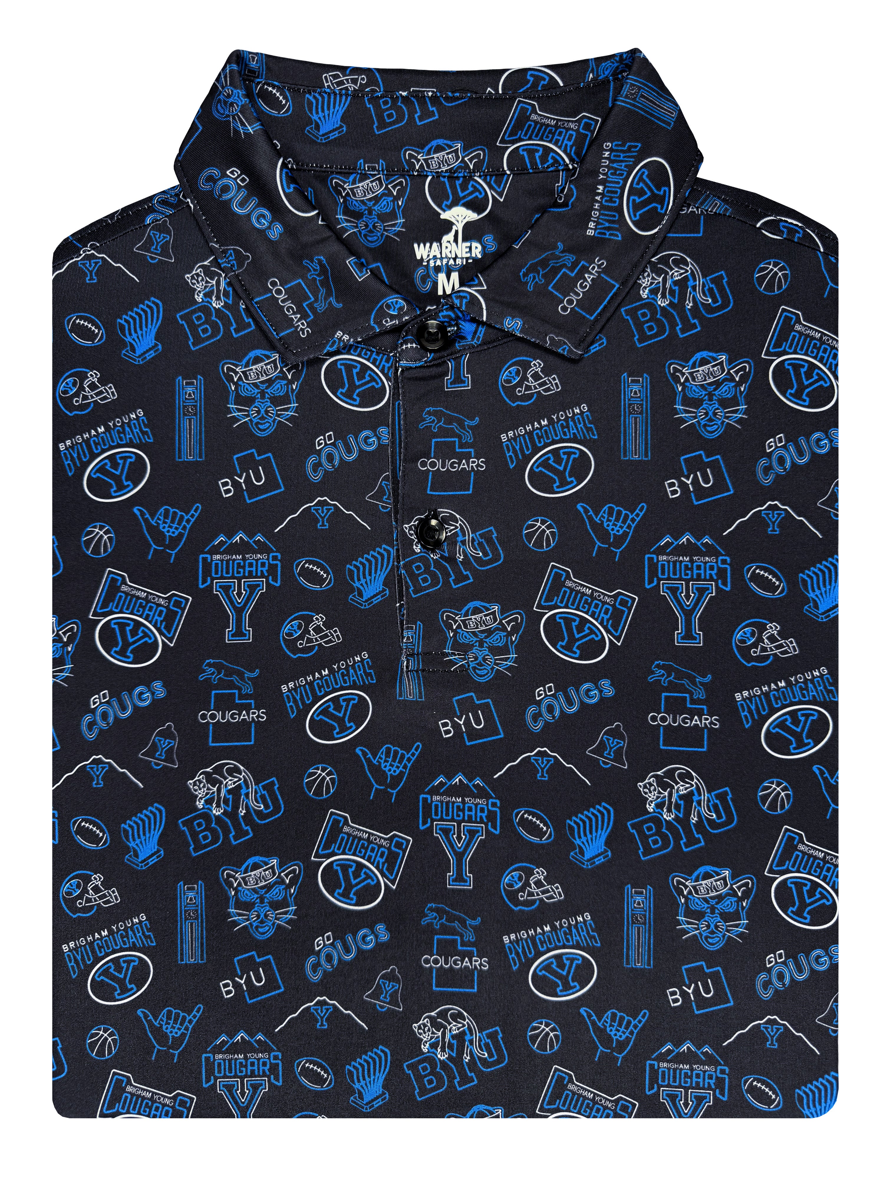 BYU Neon Nightlife Polo