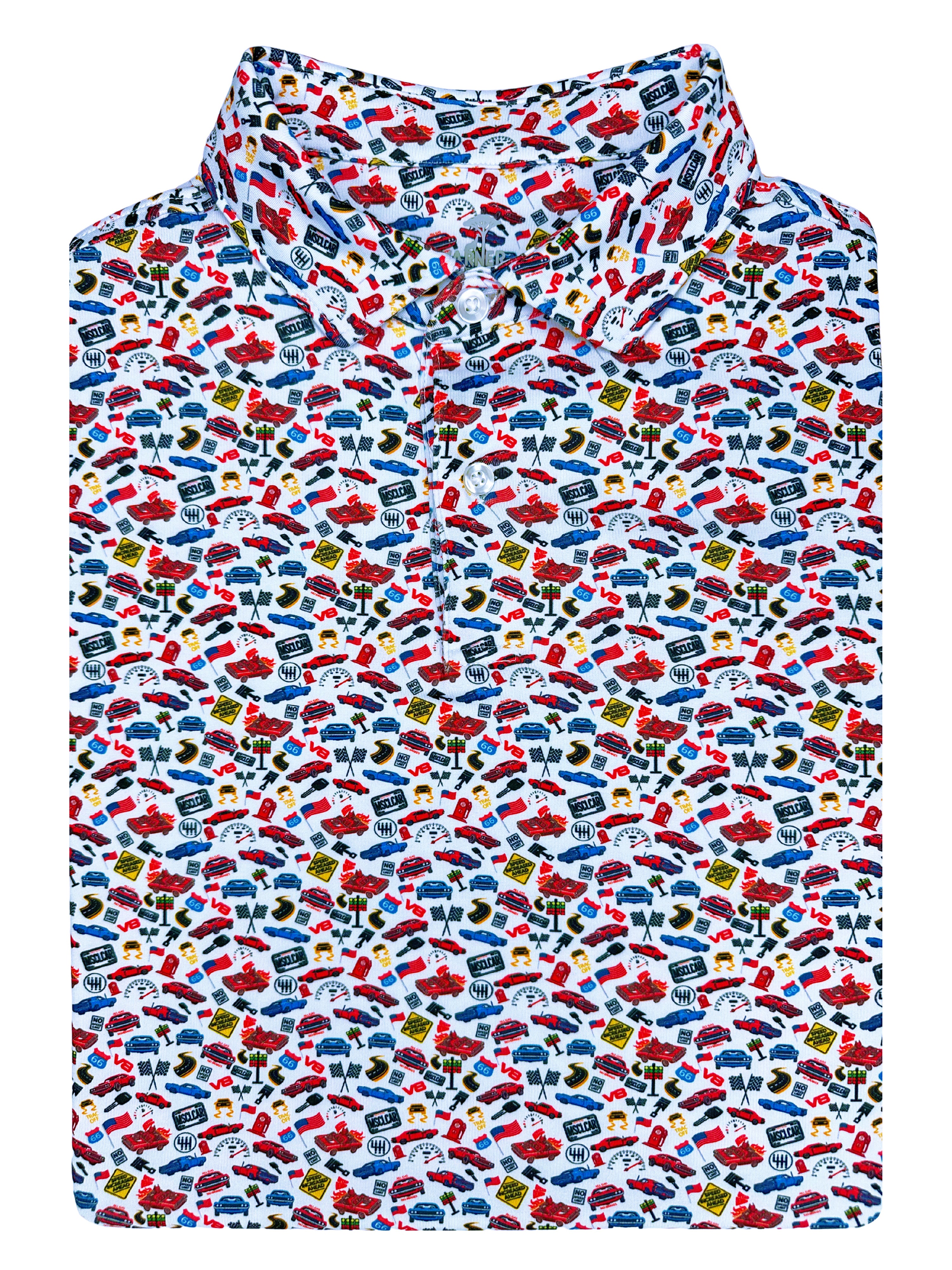 The American Muscle Print Polo