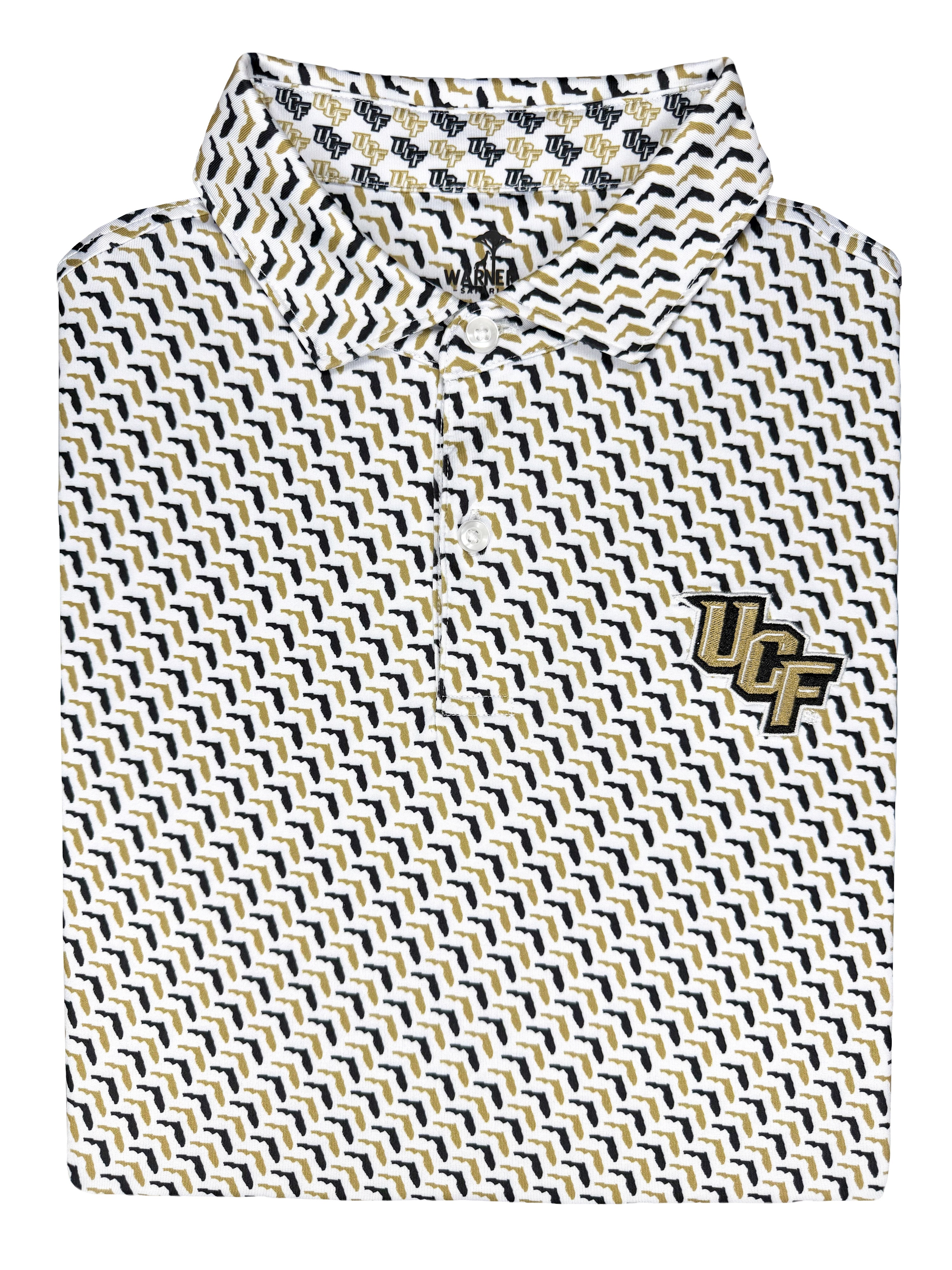 UCF Black & Gold State Pride Polo