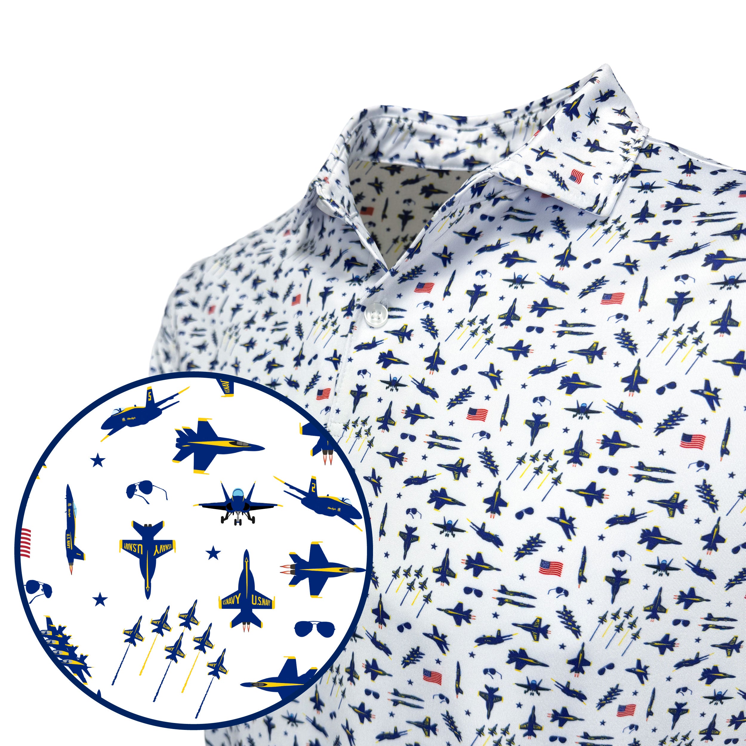 USN Blue Angels Women's Polo
