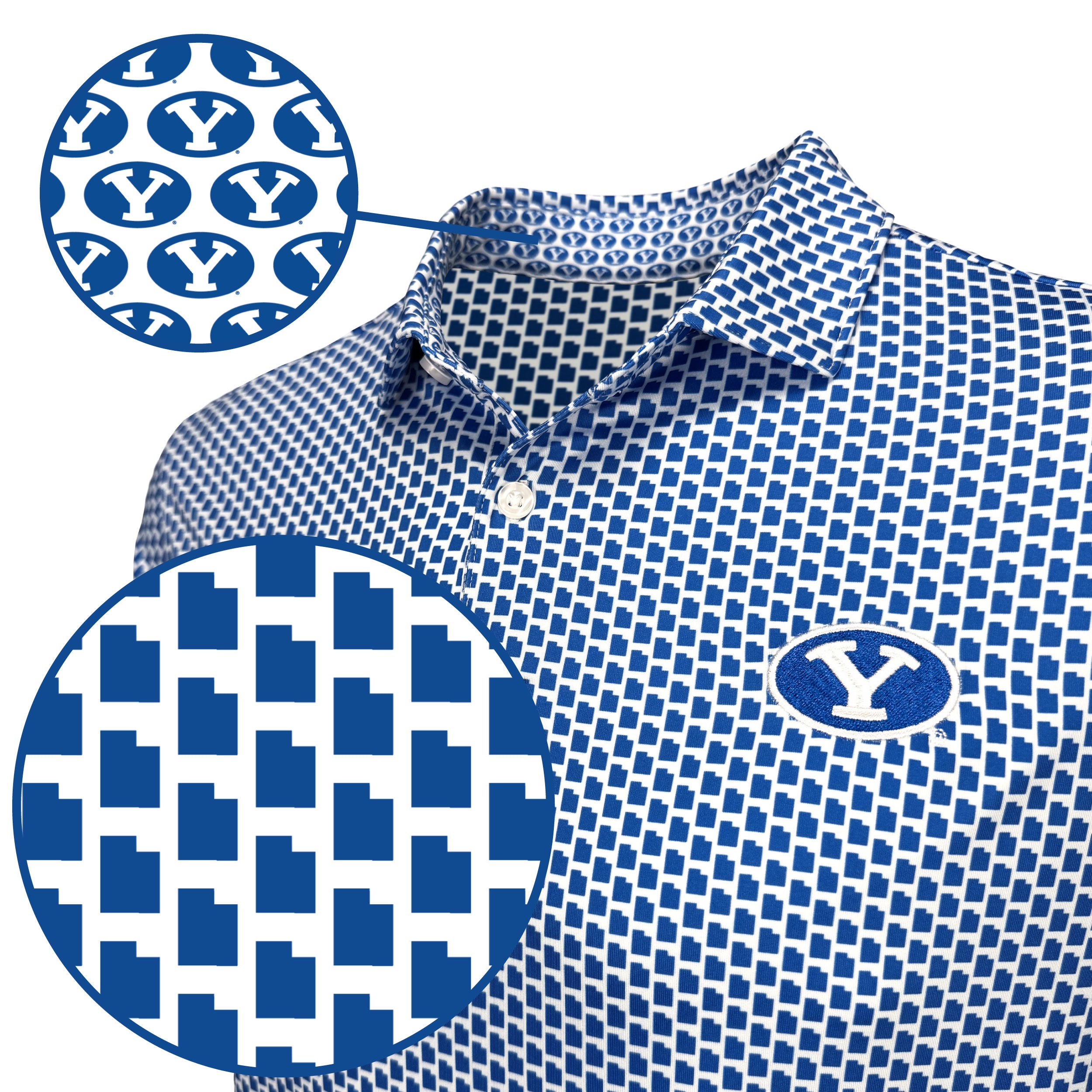 BYU Royal State Pride Polo