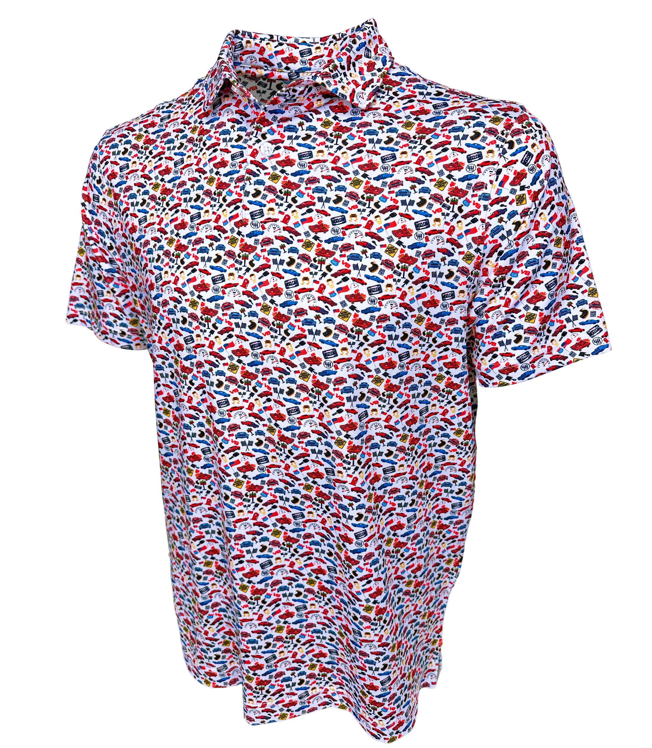 The American Muscle Print Polo