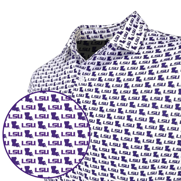 LSU Tiger Bait Polo