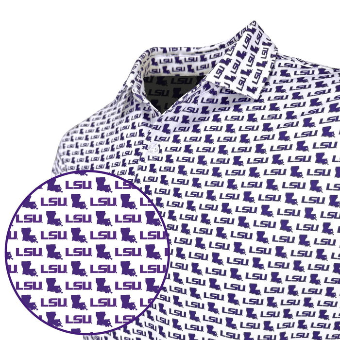 LSU Tiger Bait Polo