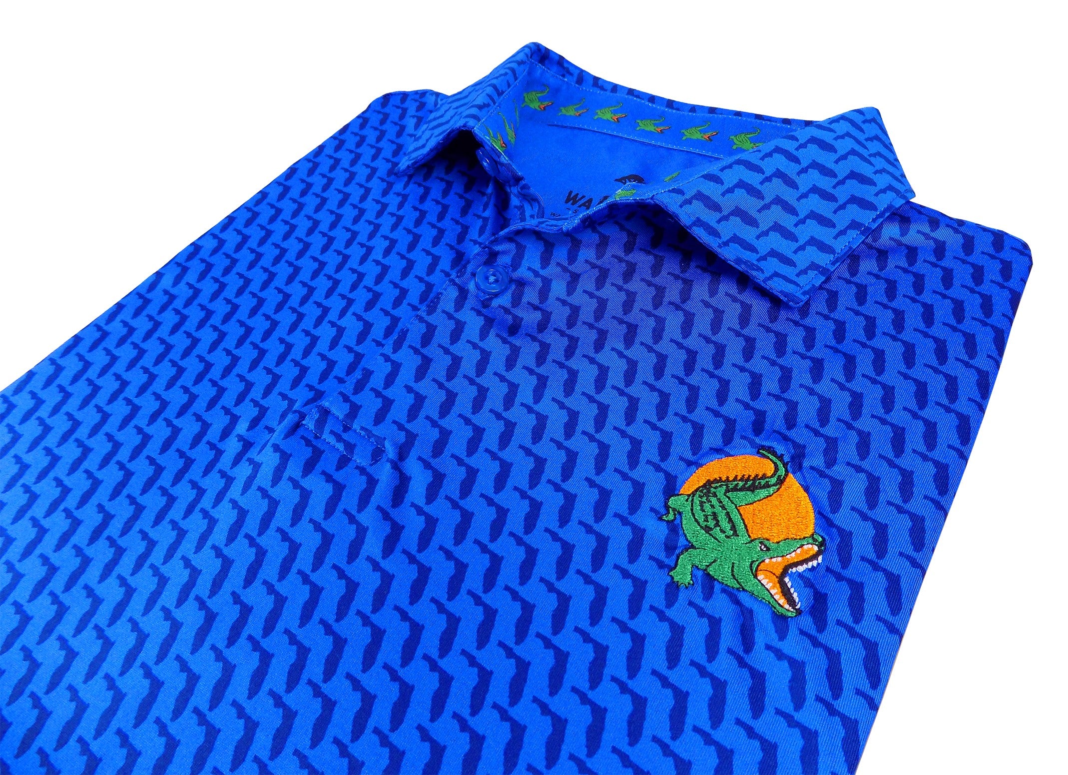 Florida Print Gator Polo