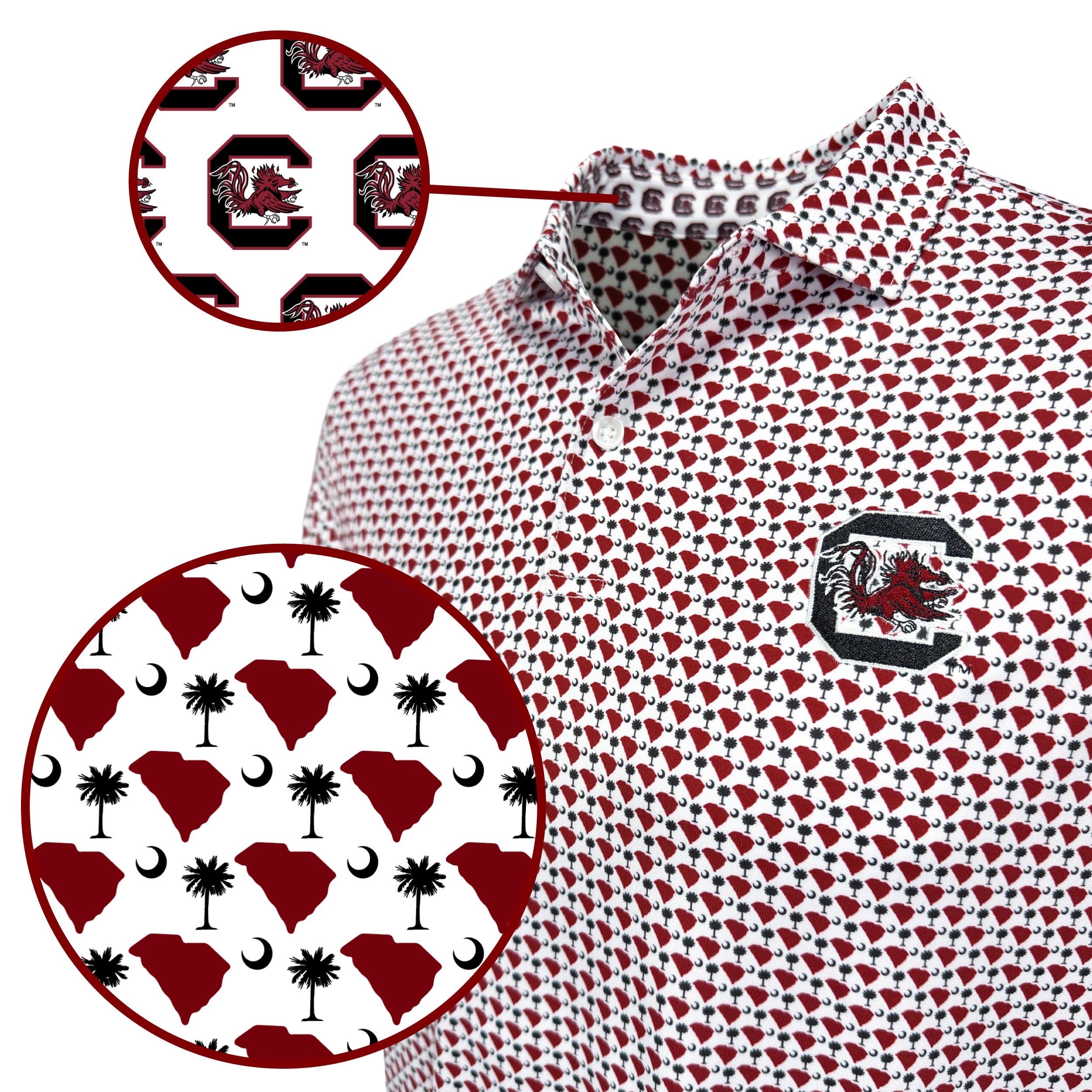 USC Palmetto State Pride Polo – Warner Safari