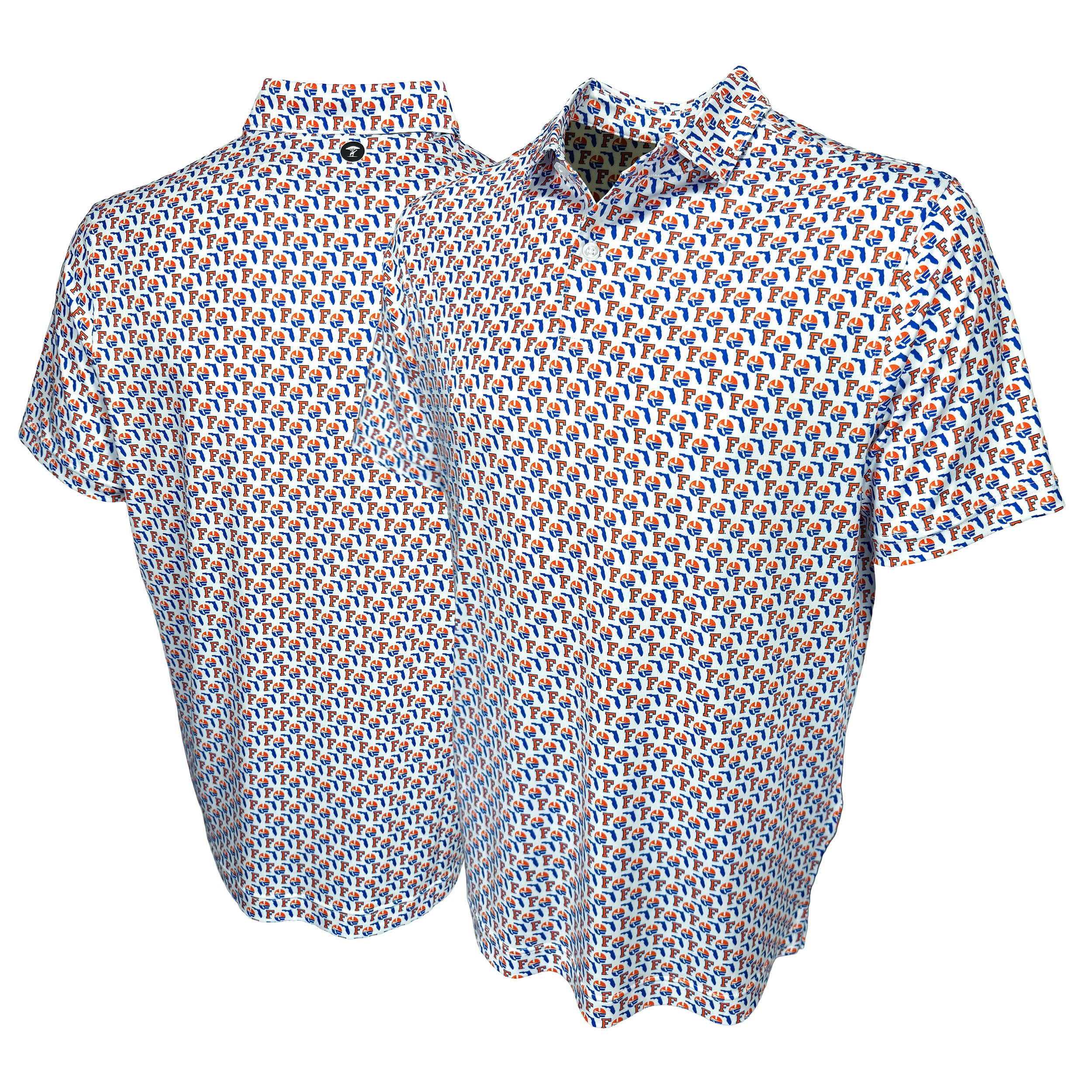UF Old Florida - Vintage Orange & Blue Polo
