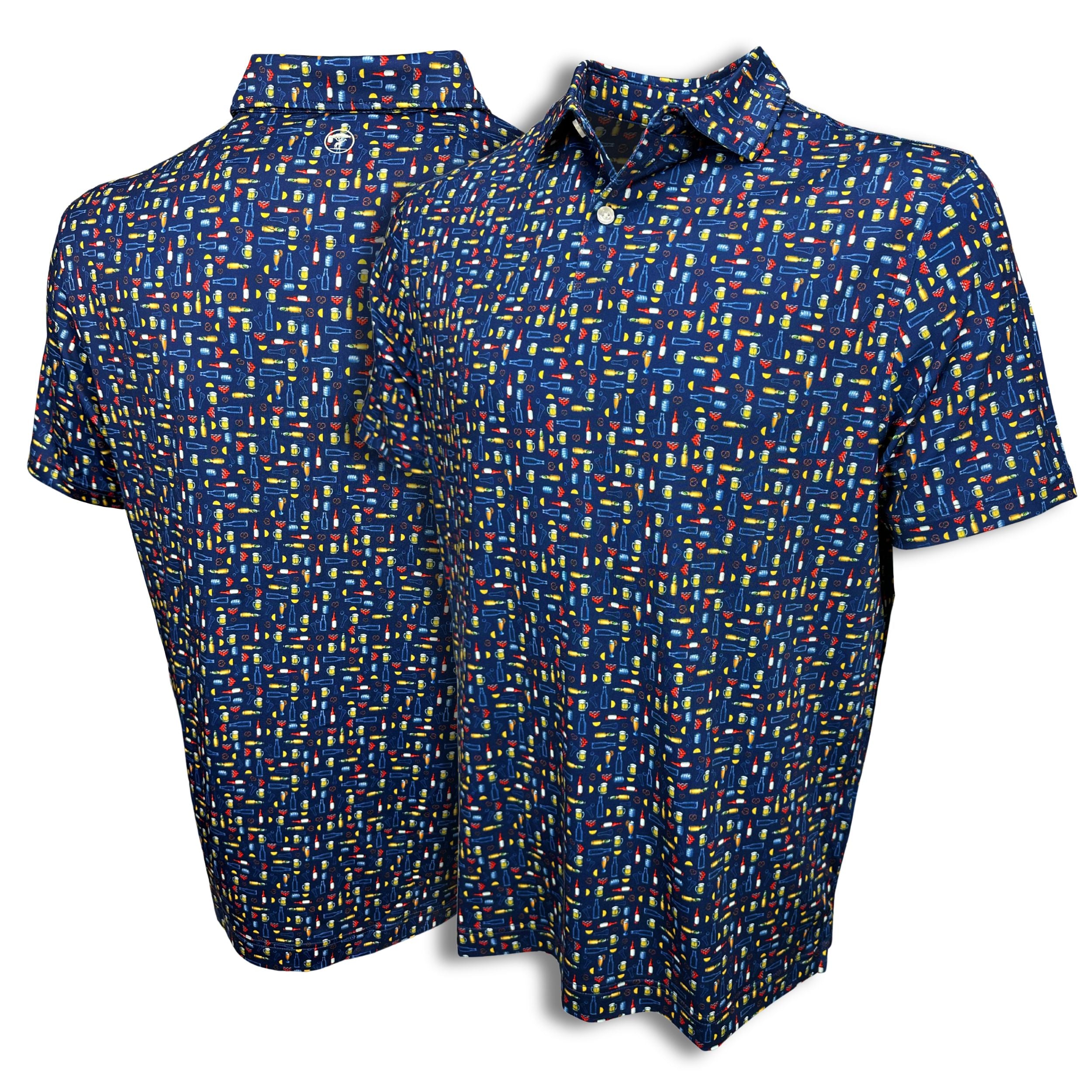 The Brewski Beer Print Polo