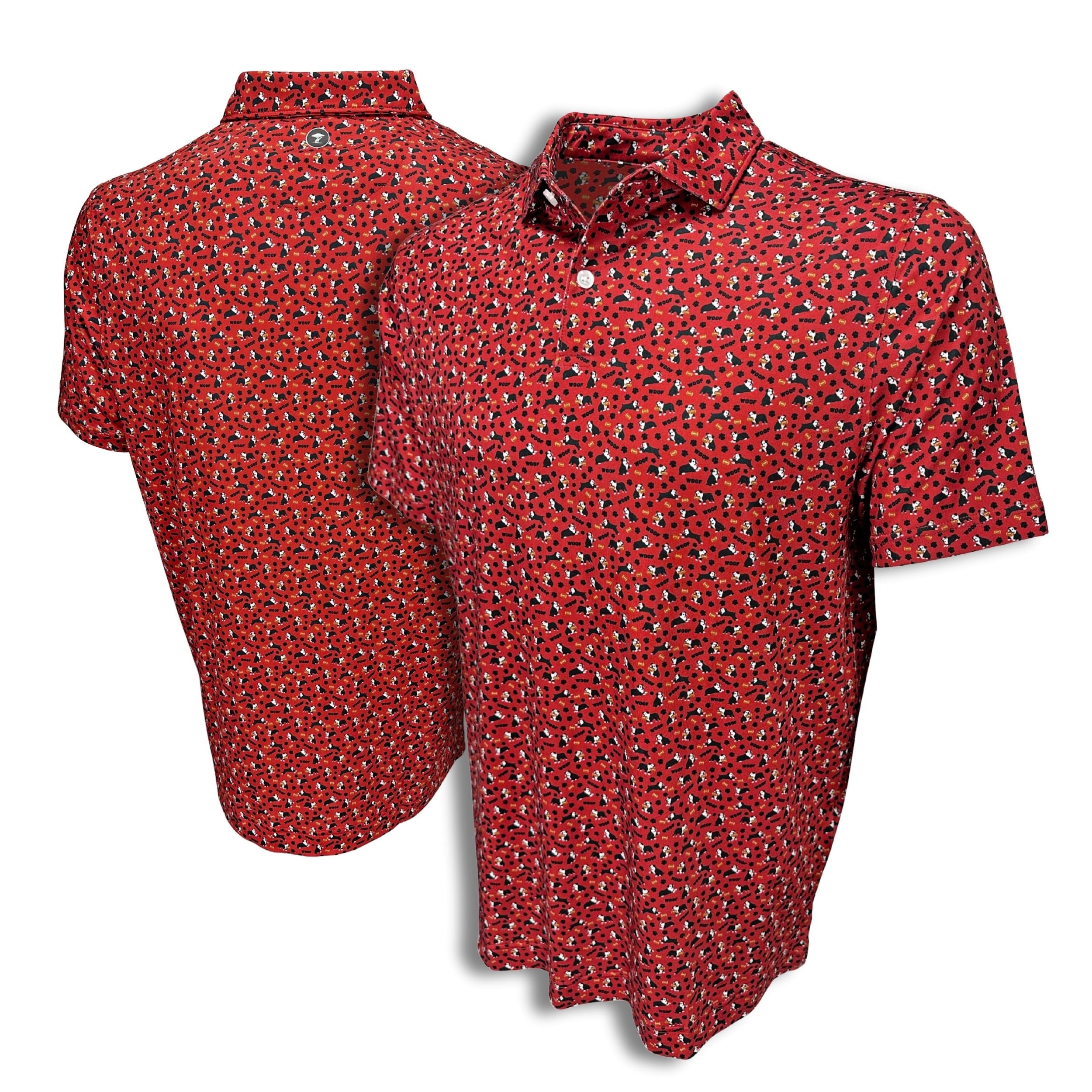 The Hungry Dawg Print Polo