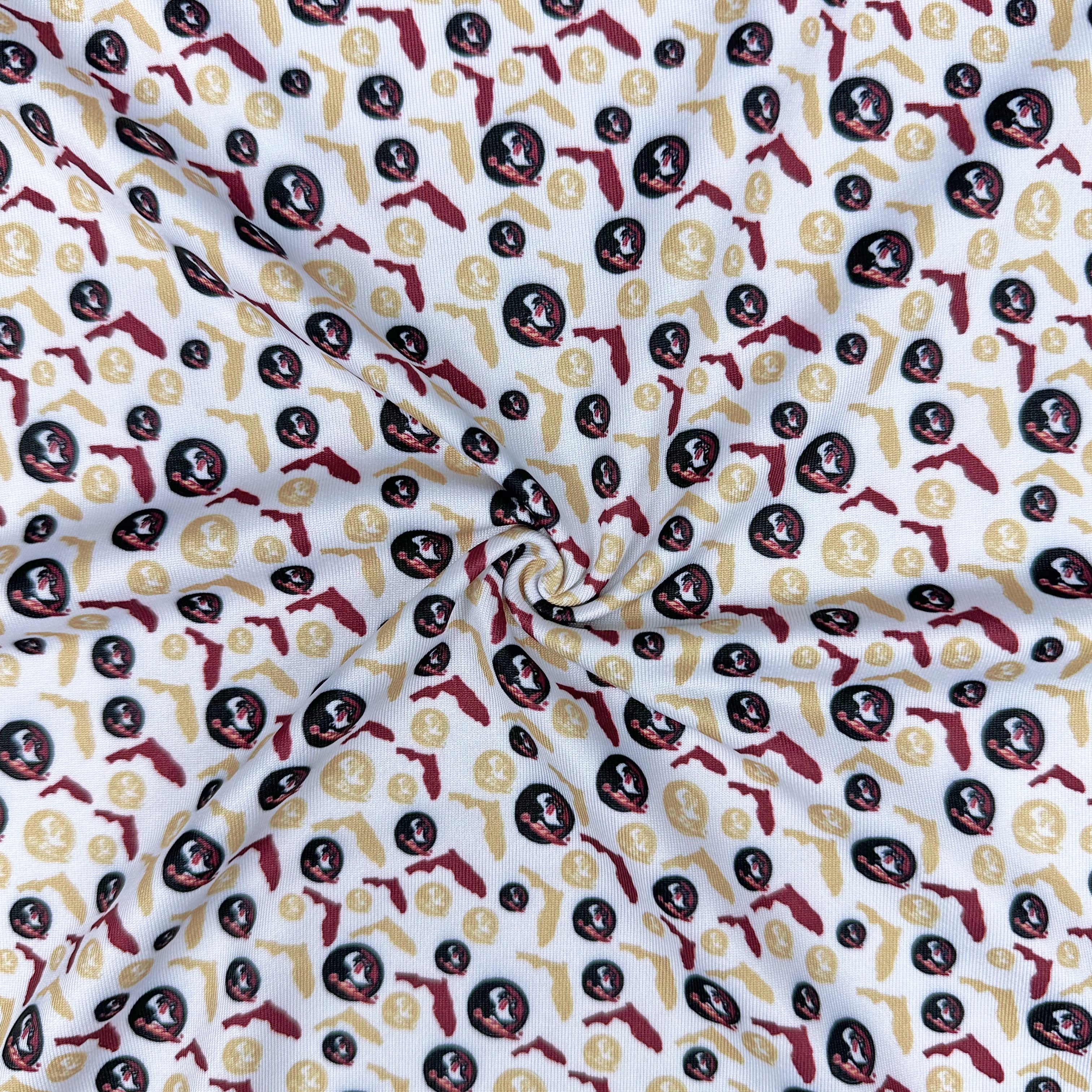 The FSU Fearless Print Polo