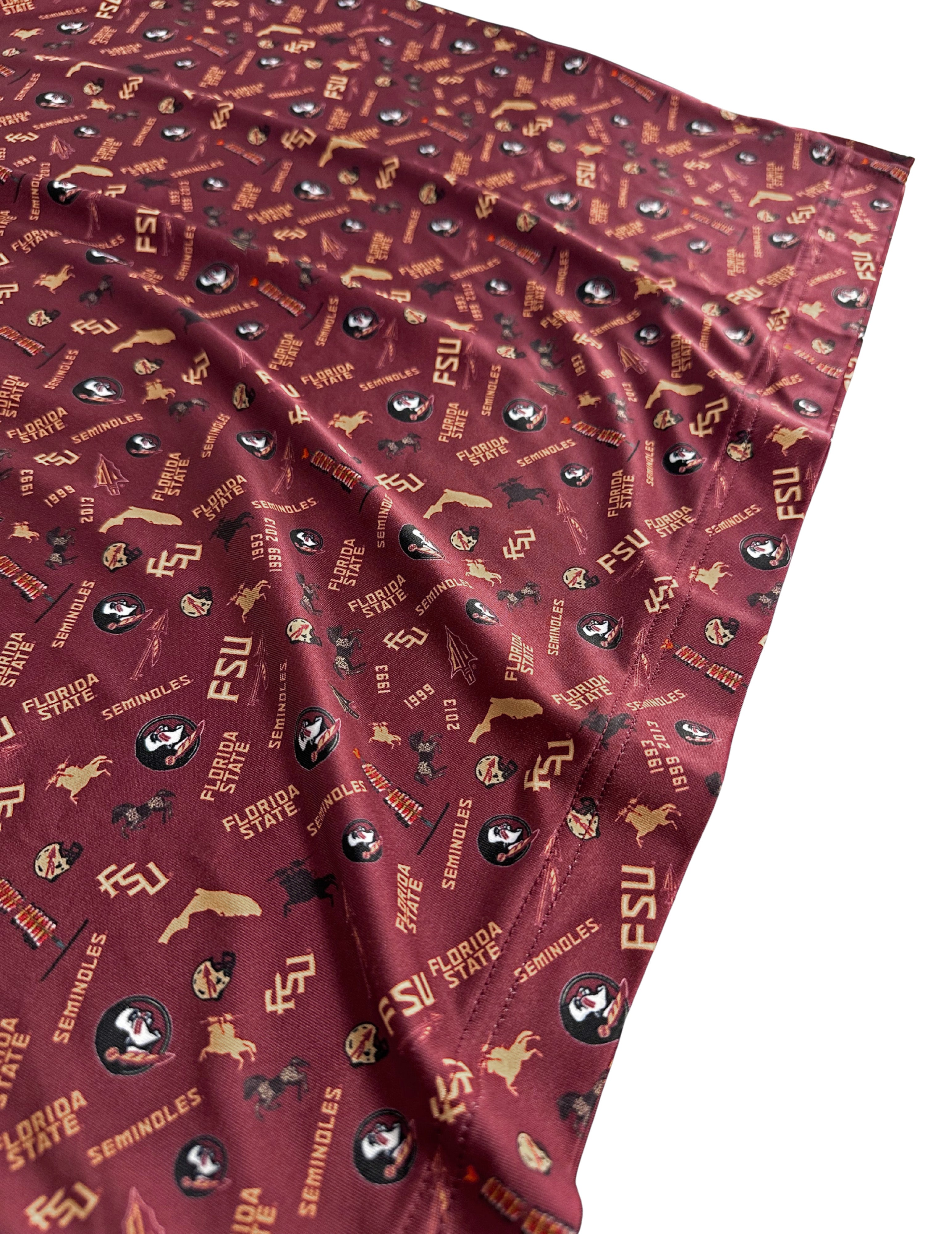 The FSU Seminole® Safari Print Polo