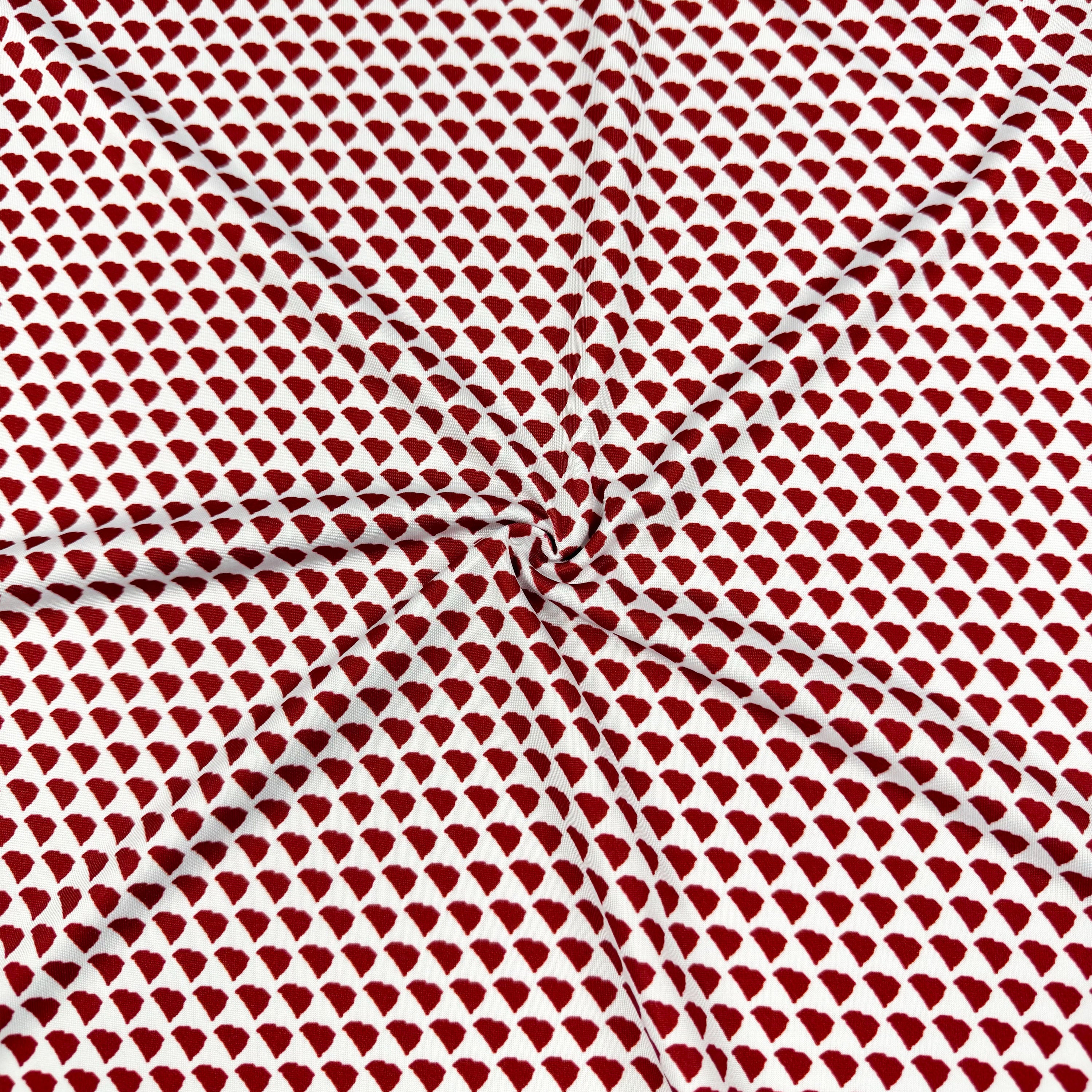 Palmetto State Garnet & White Polo