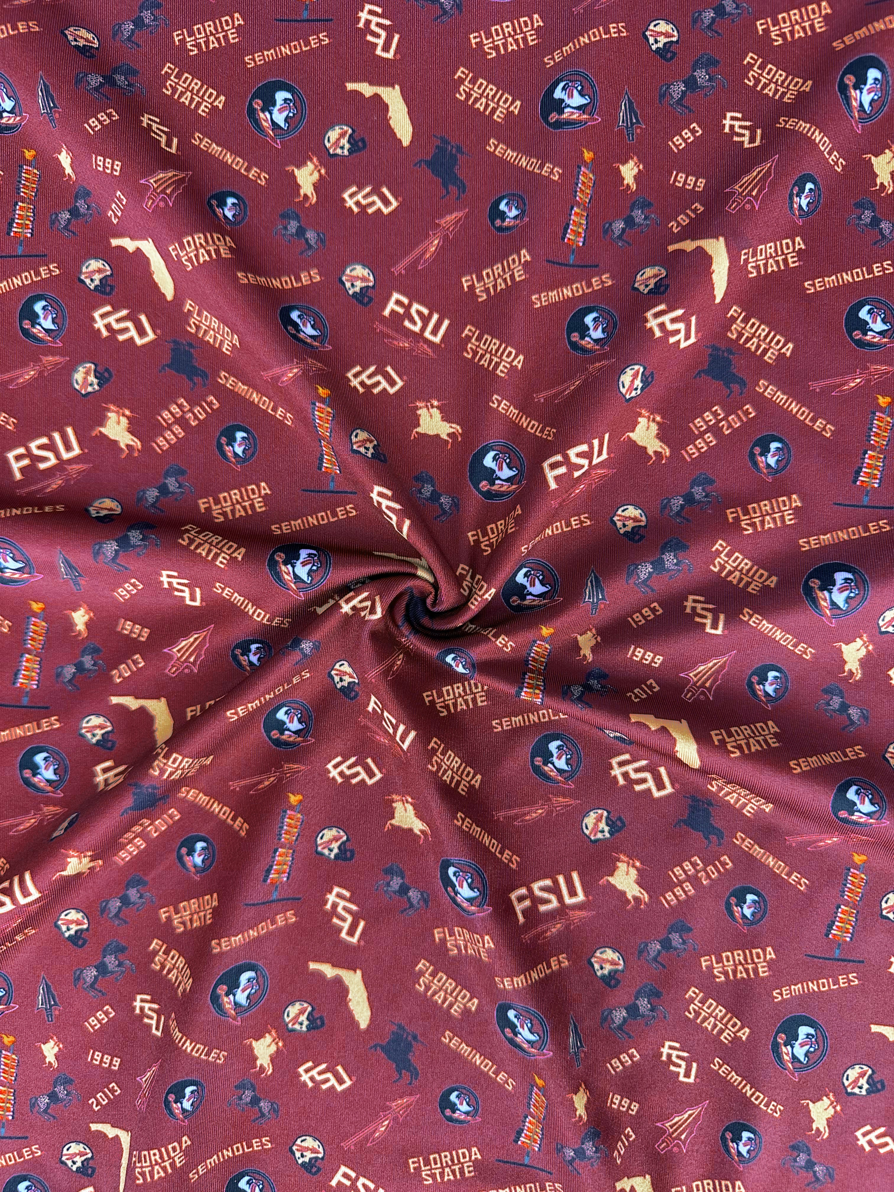 The FSU Seminole® Safari Print Polo