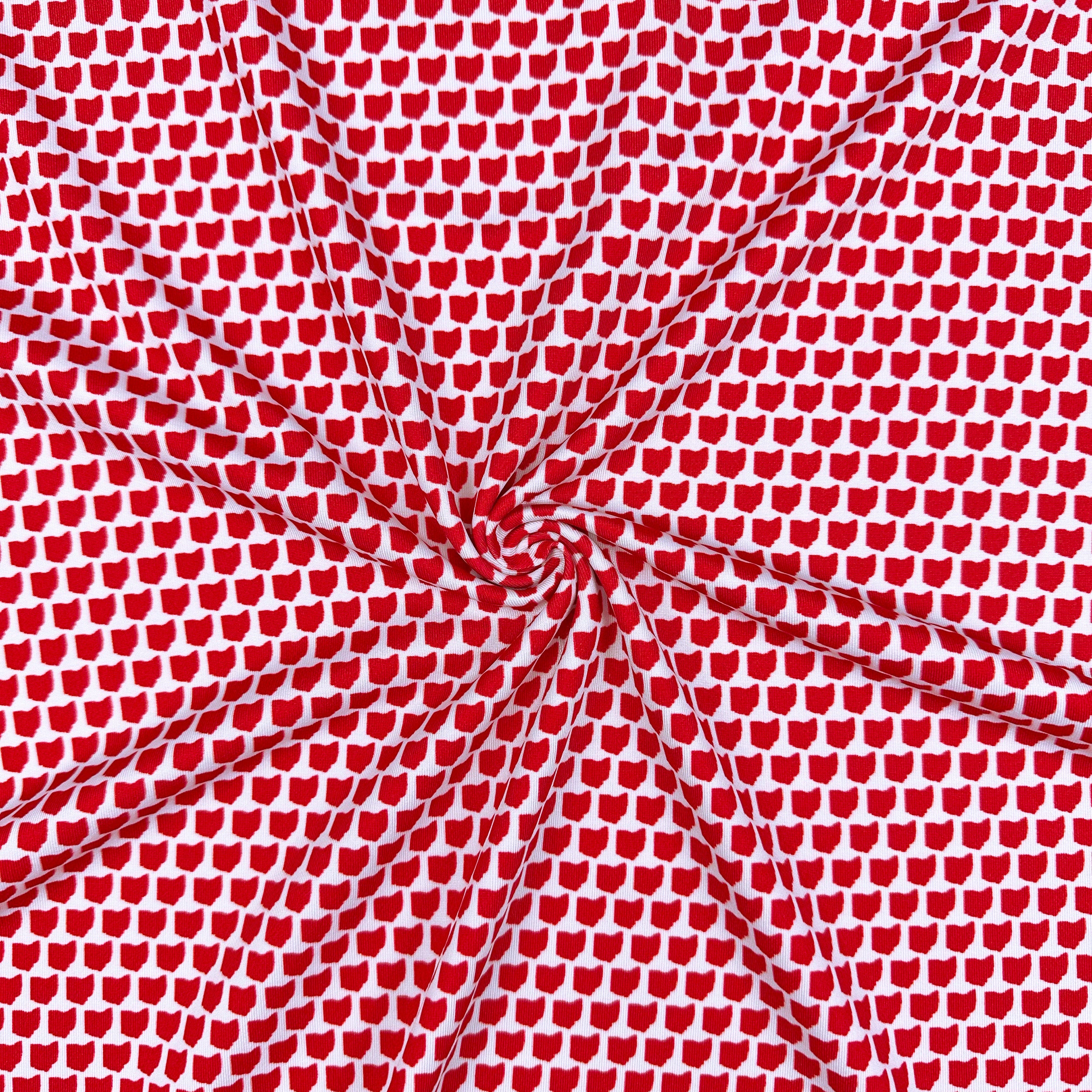 Ohio Red Print Polo