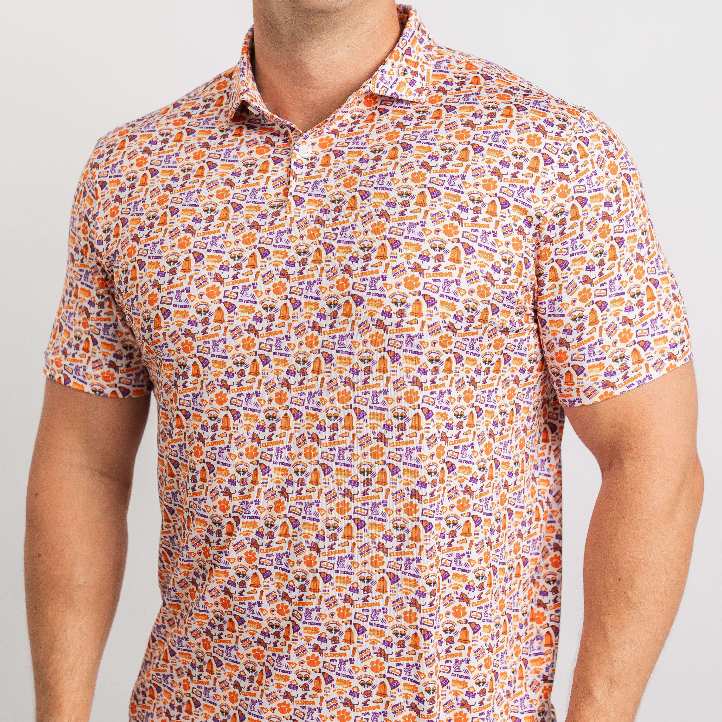 Clemson Tiger Gameday Polo