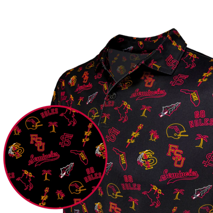 FSU Neon Nightlife Polo