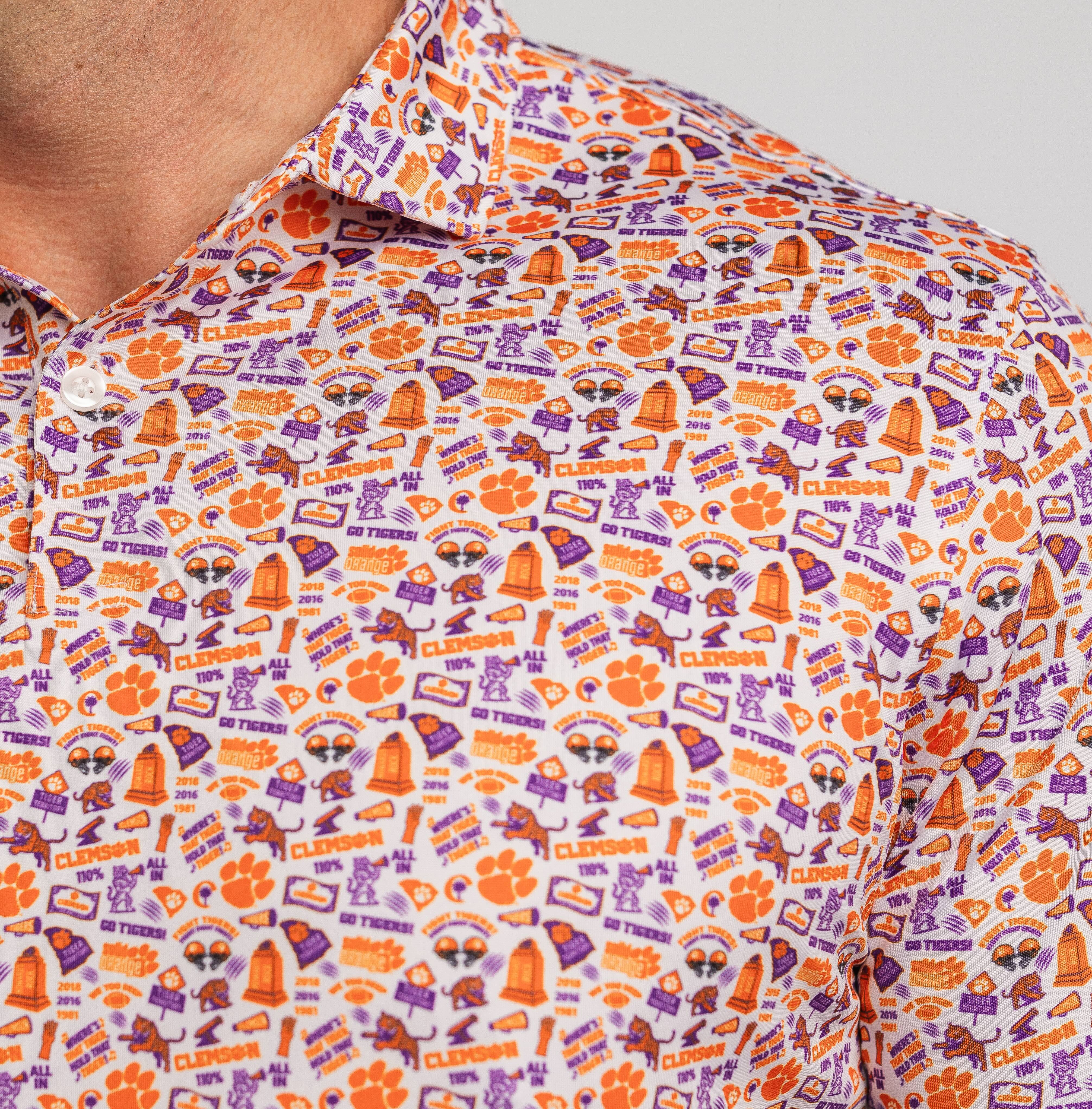 Clemson Tiger Gameday Polo