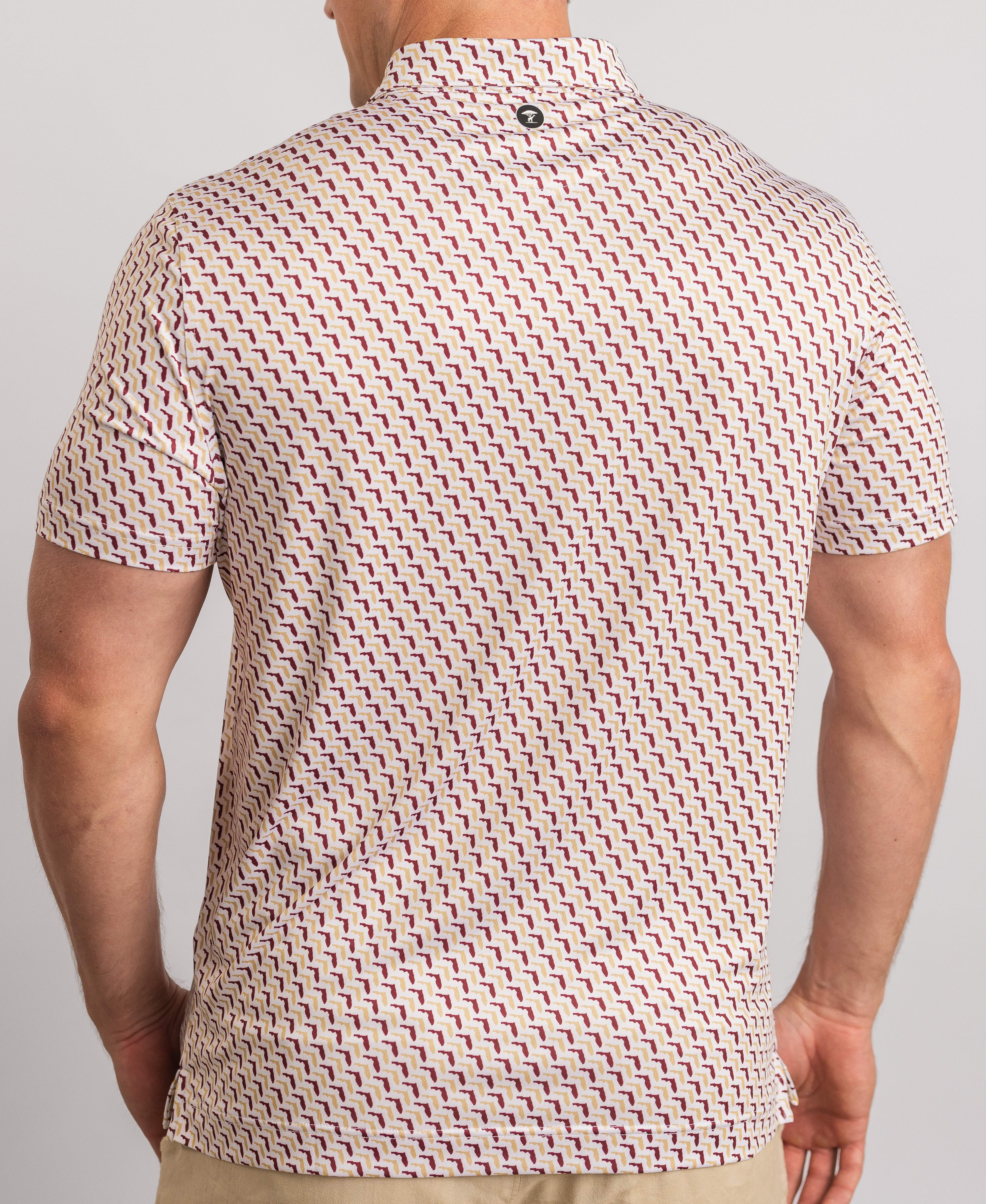 FSU Garnet & Gold State Pride Polo