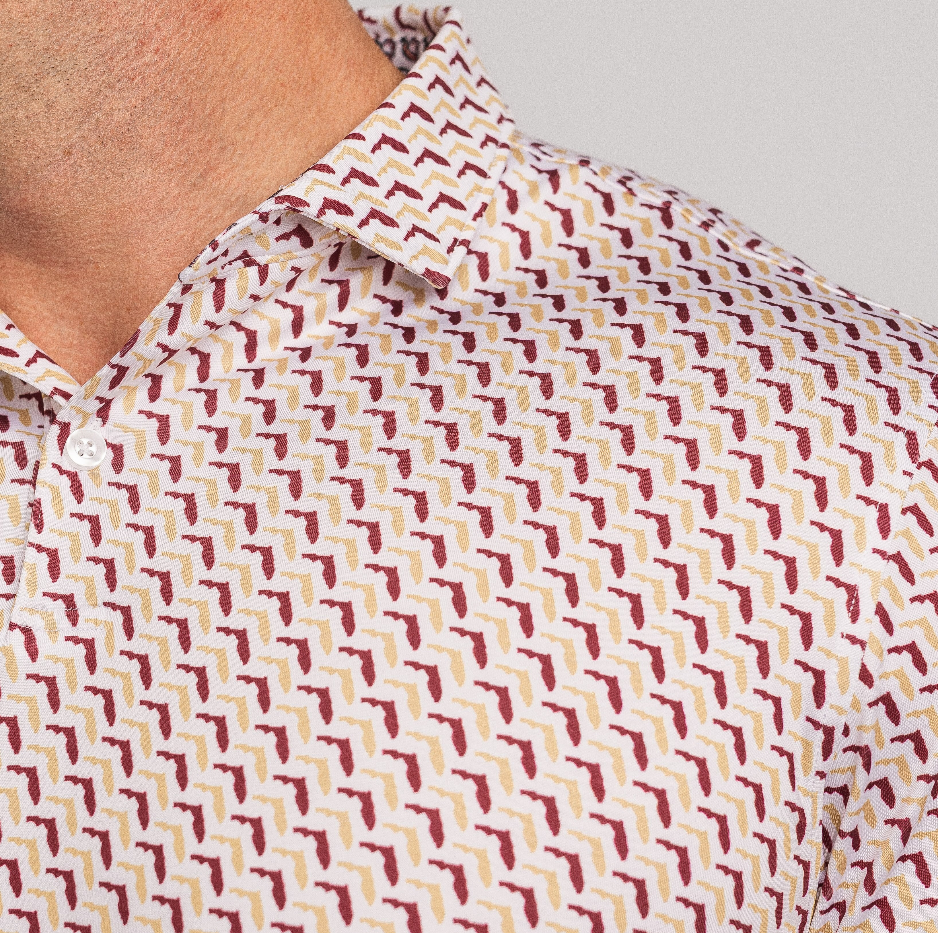 FSU Garnet & Gold State Pride Polo