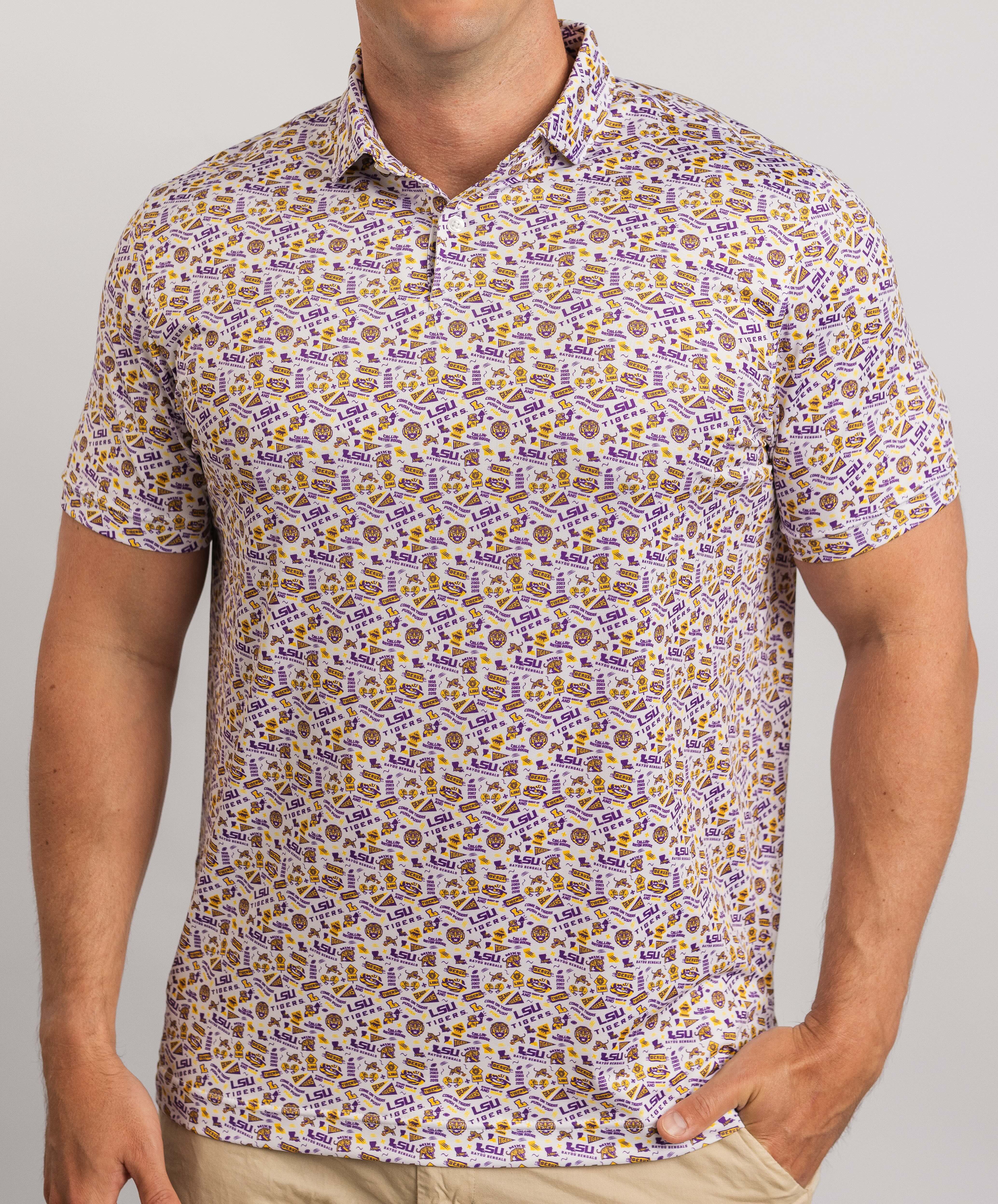 LSU Tiger Gameday Polo
