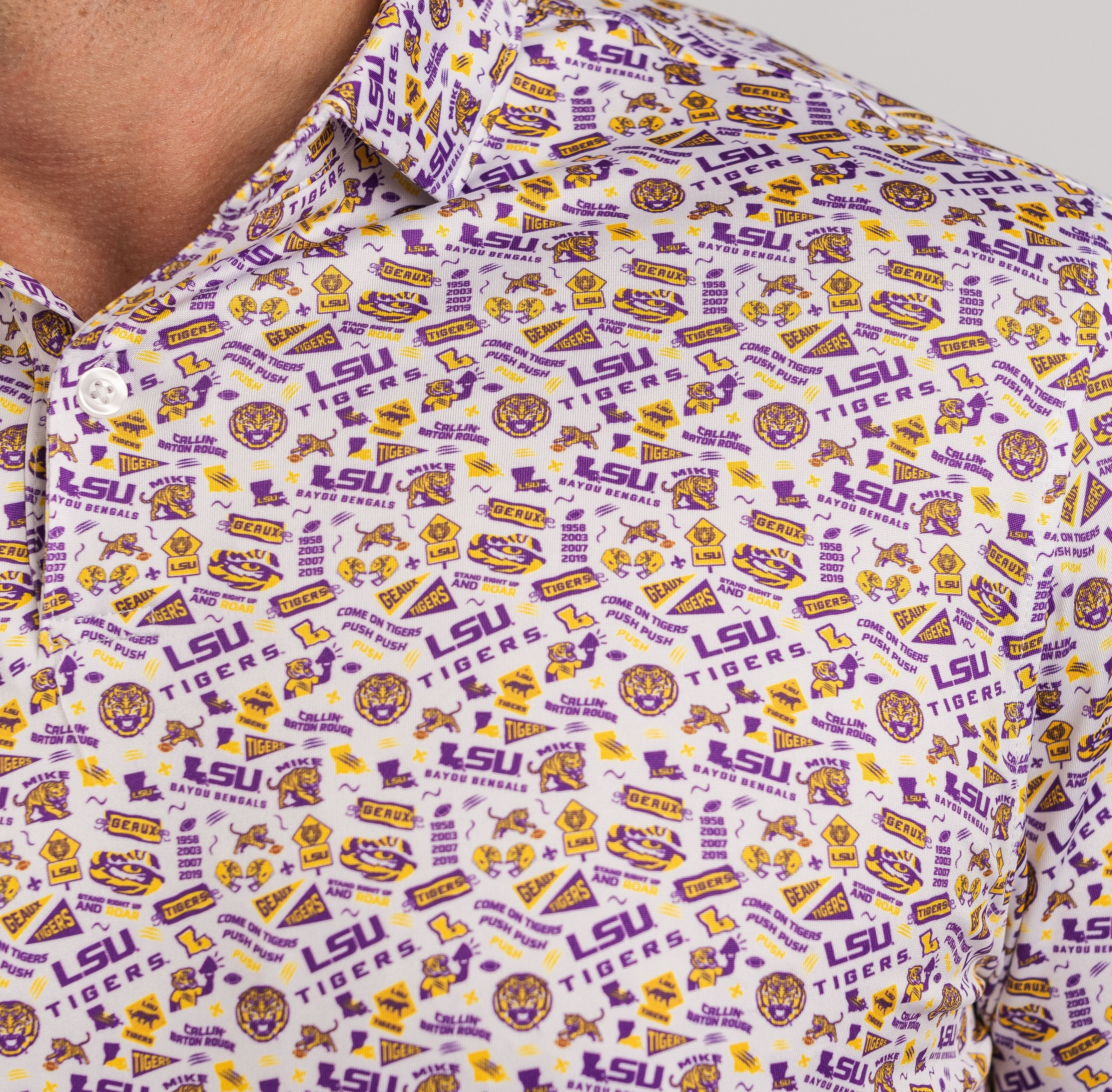 LSU Tiger Gameday Polo
