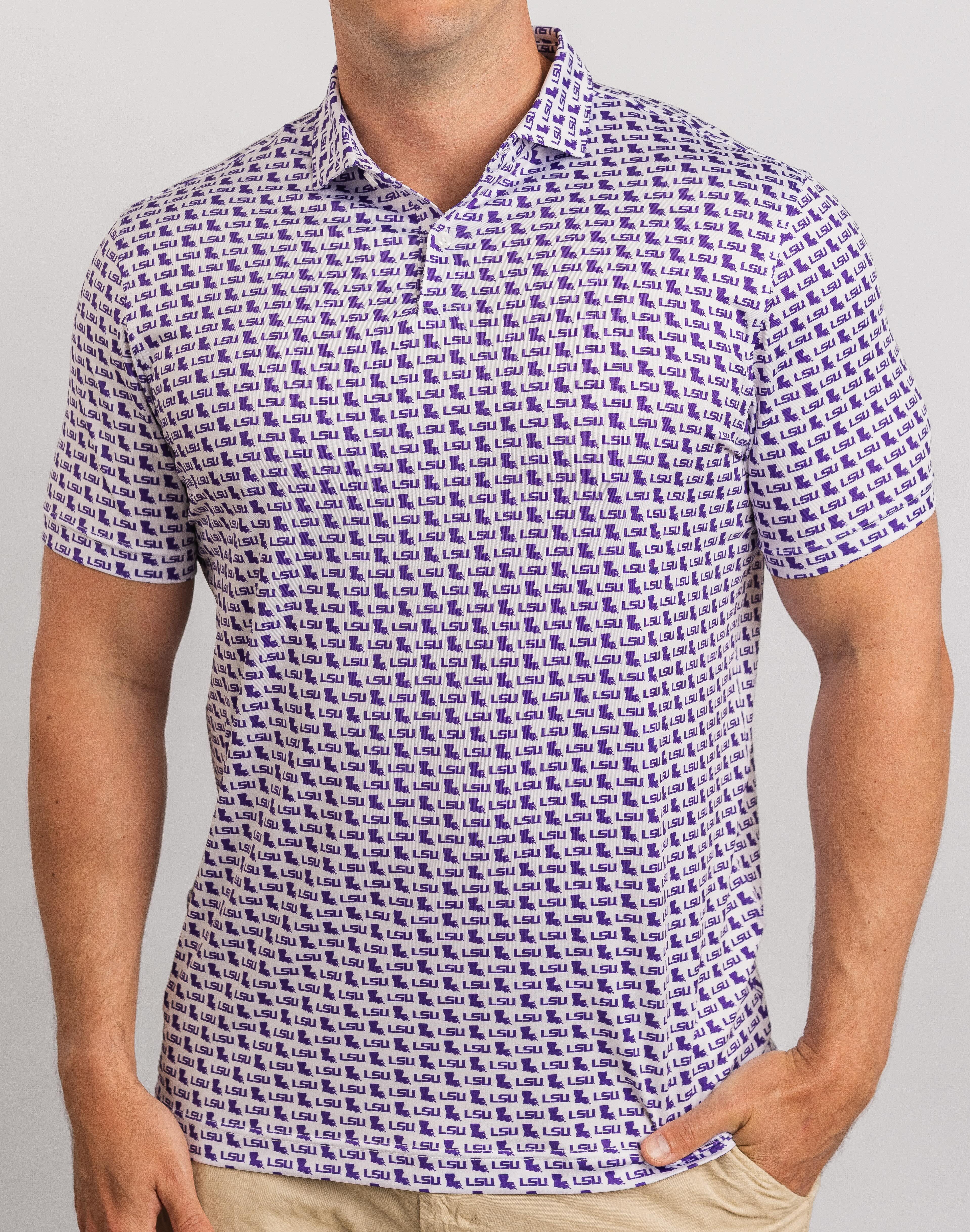 LSU Tiger Bait Polo