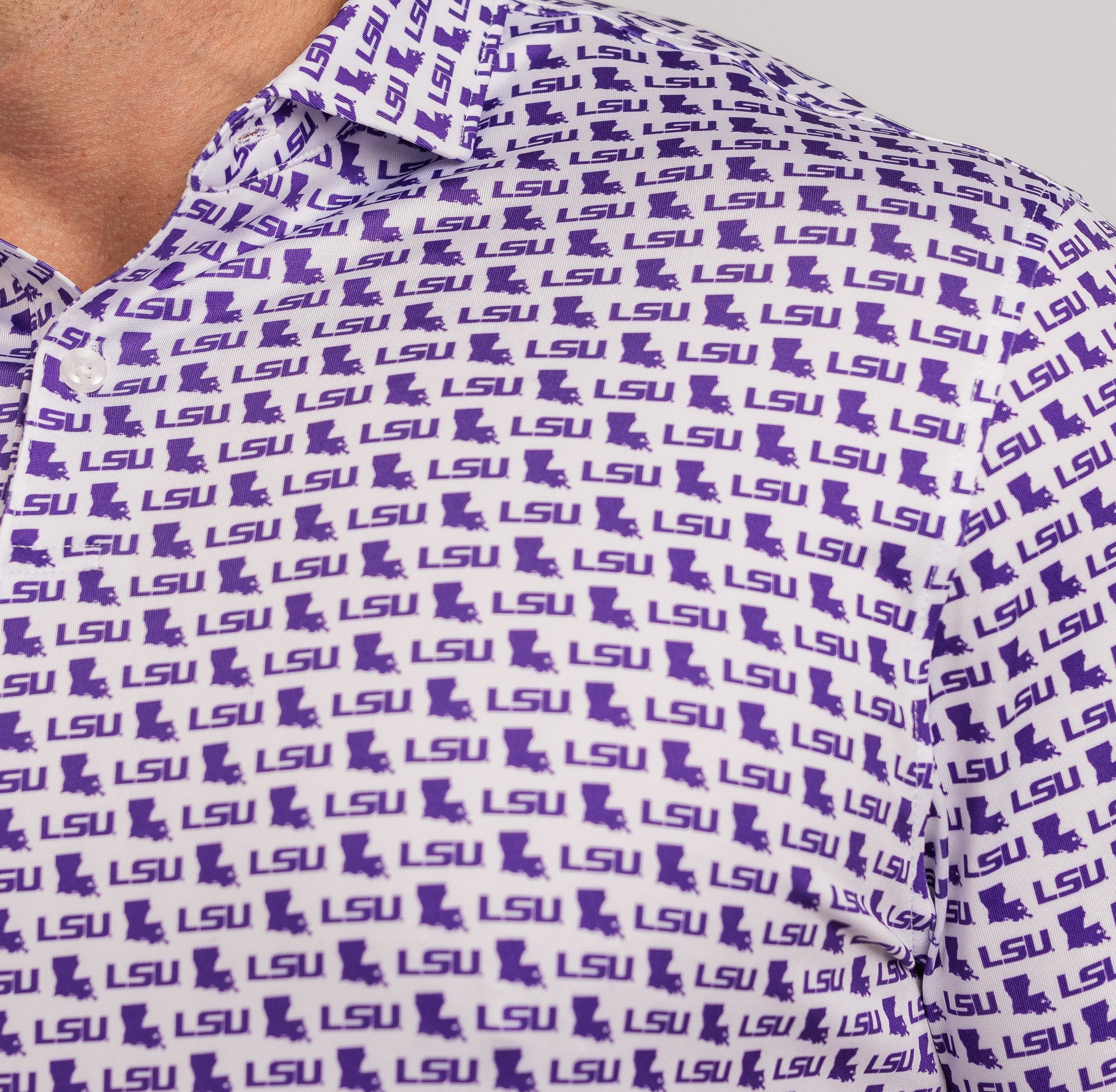 LSU Tiger Bait Polo