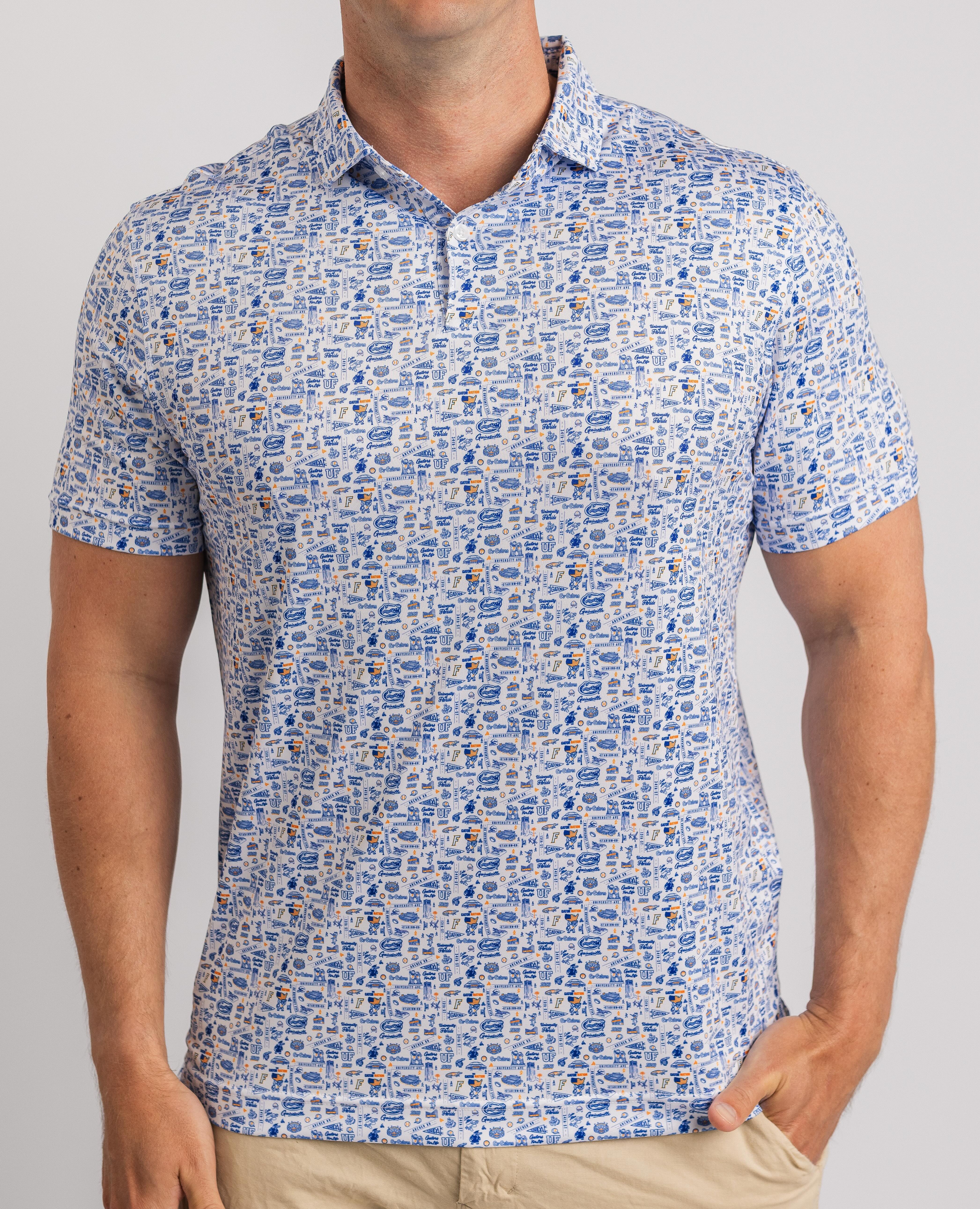 UF 1853 Campus Polo - Blue