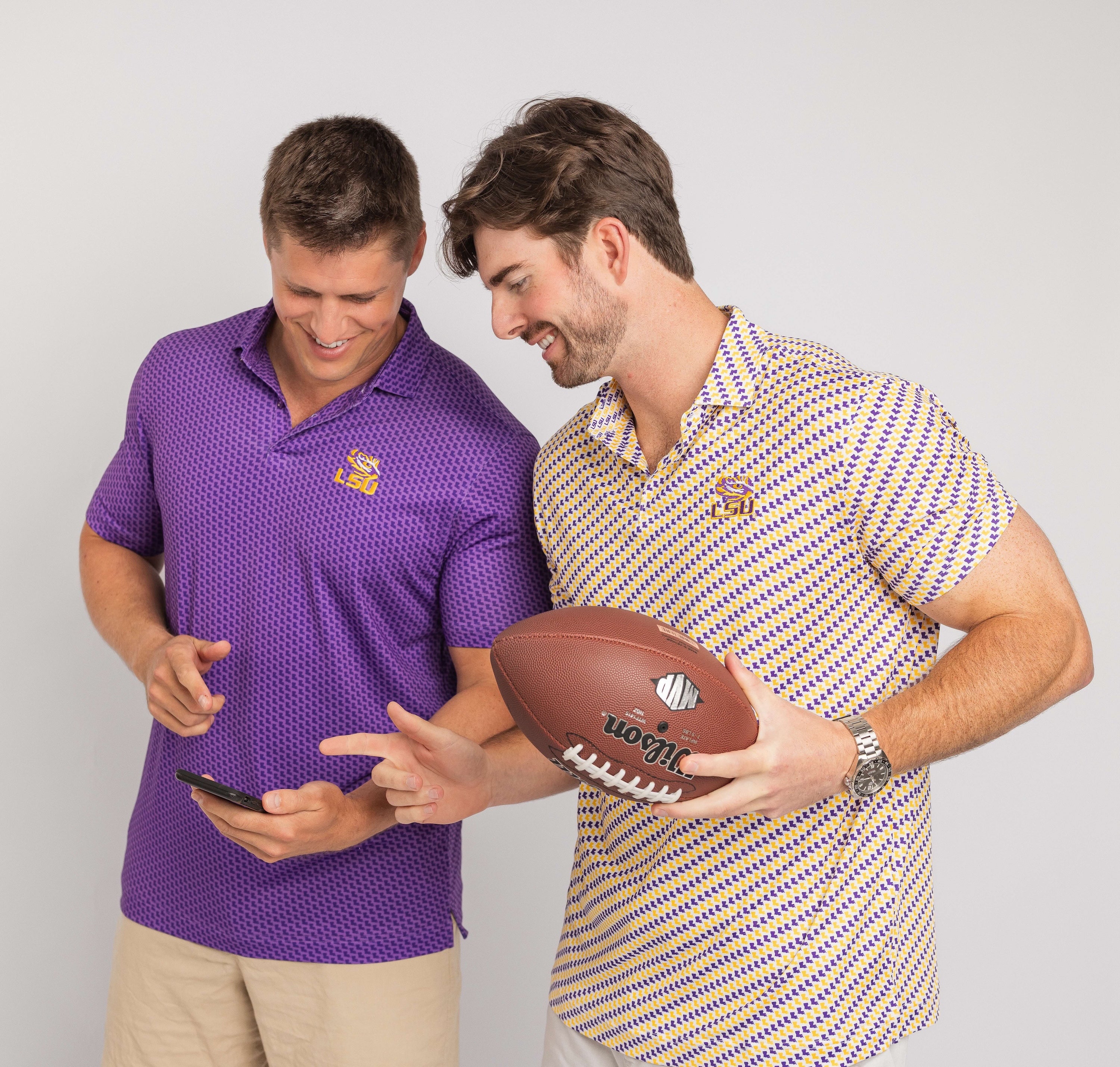LSU Purple & Gold Polo