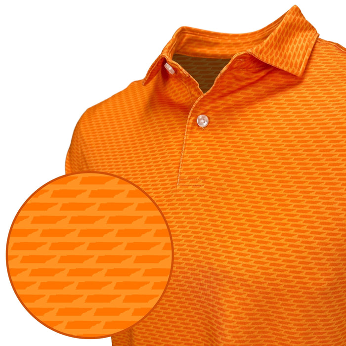Tri-Star Orange Polo