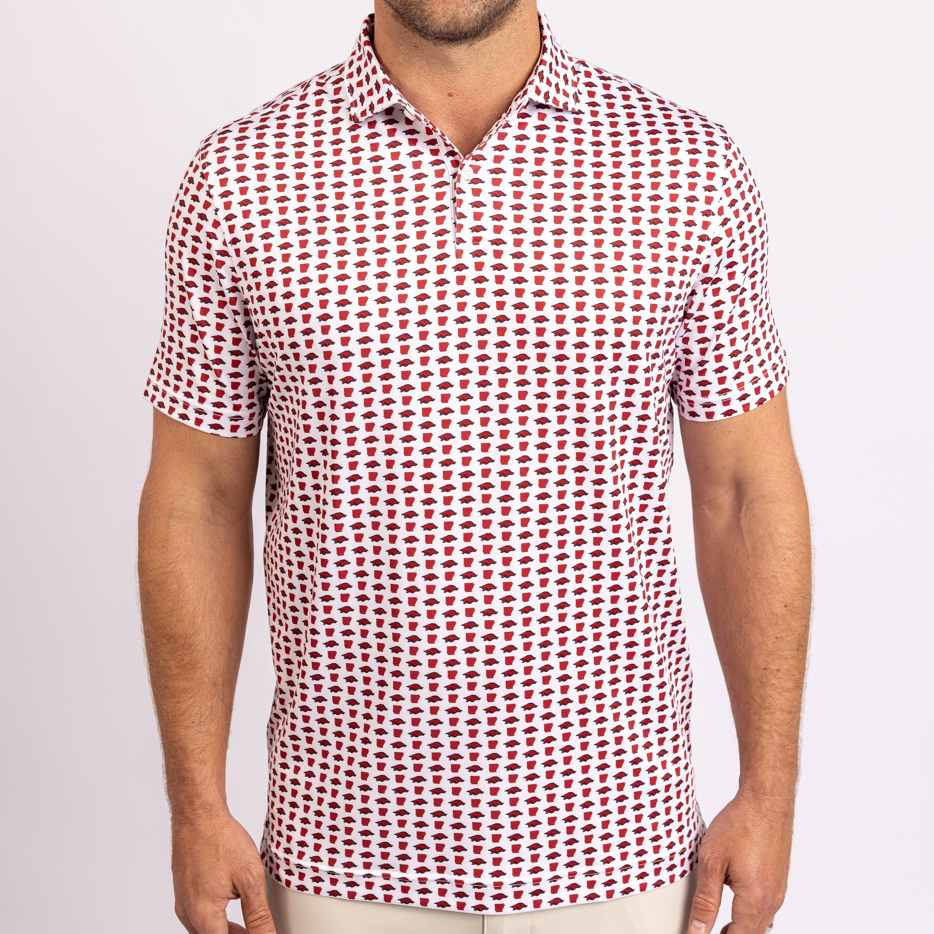 UARK Wooo Pig Polo