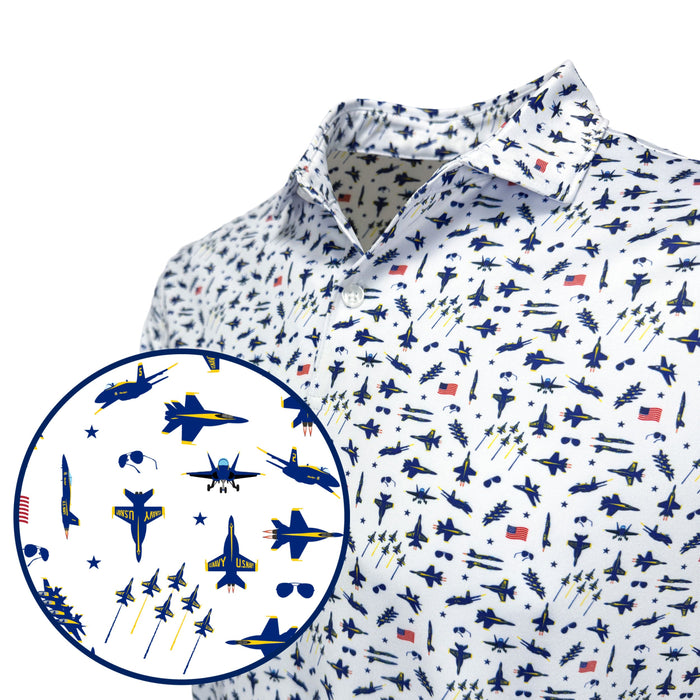 USN Blue Angels Women's Polo