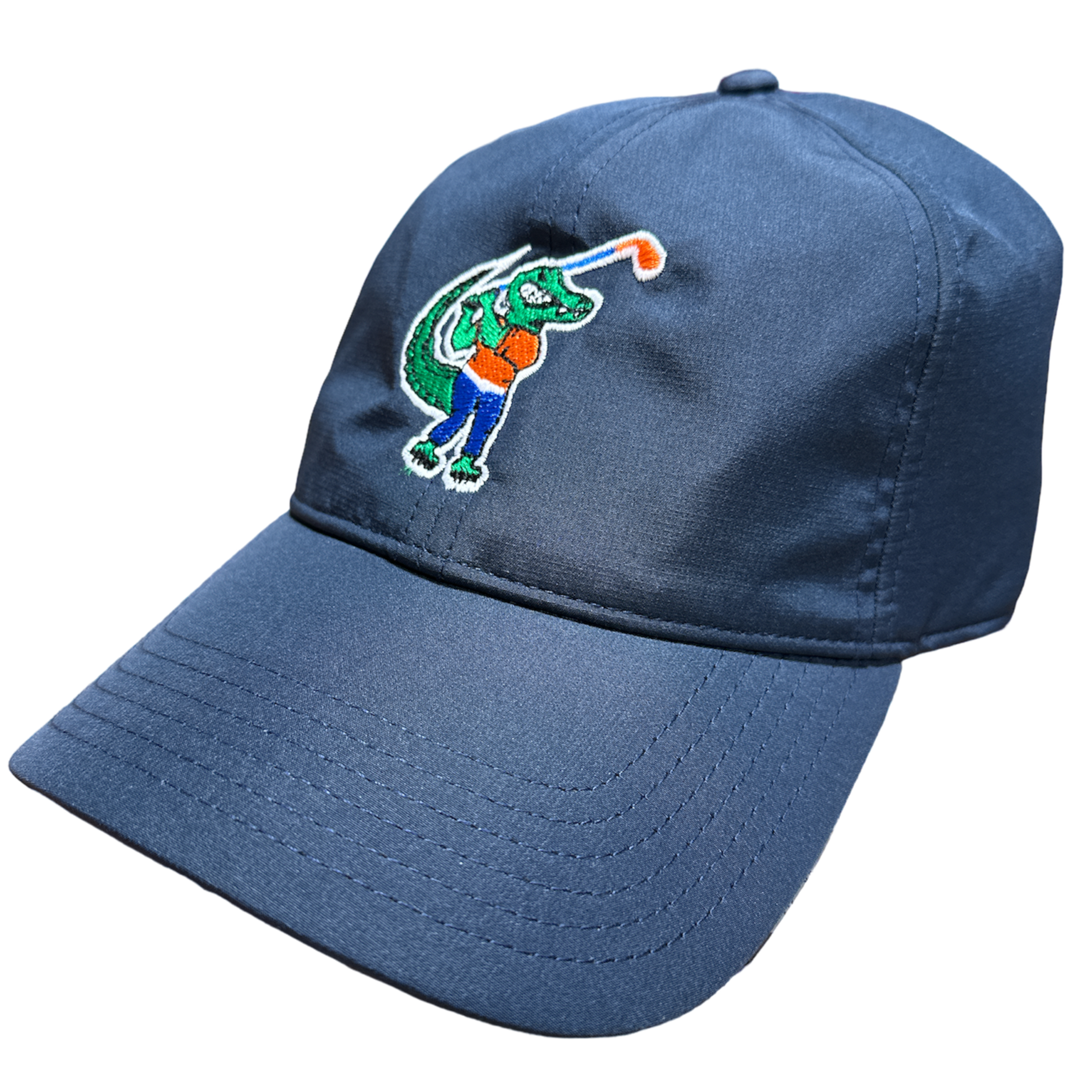 The Golfing Gator Golf Hat White