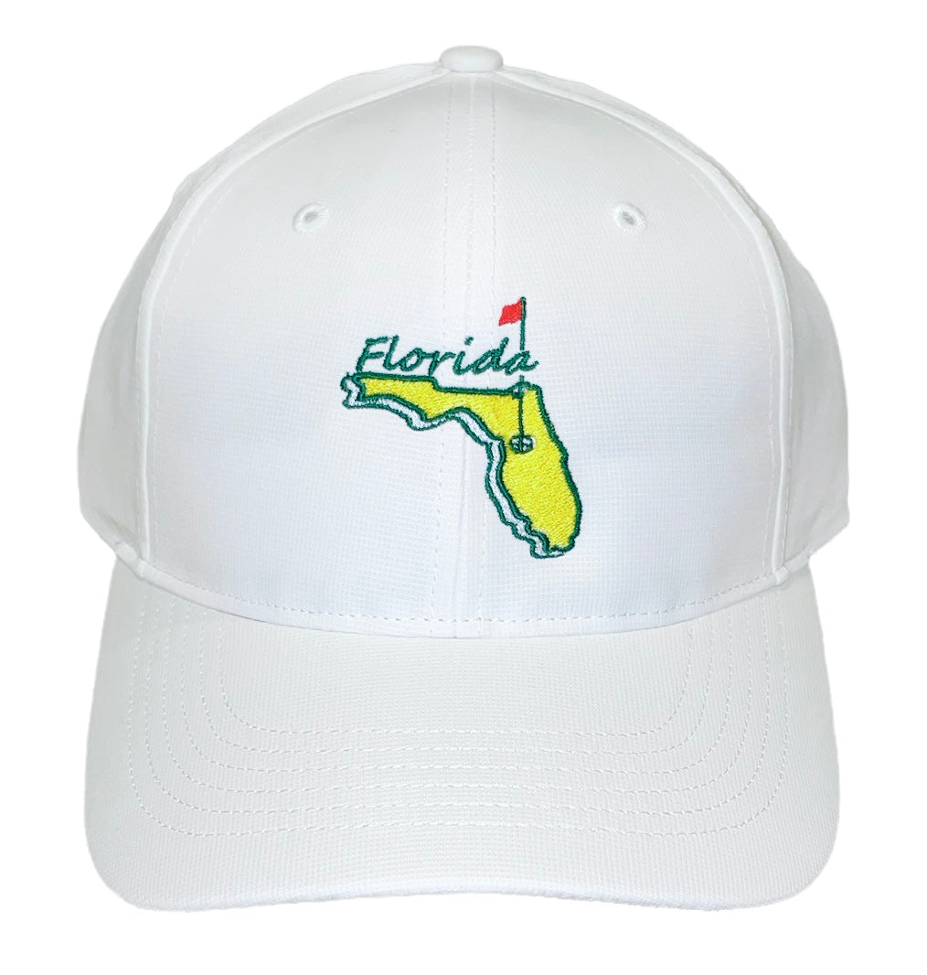 Florida Golf Hat - Adjustable Dry-Fit Performance